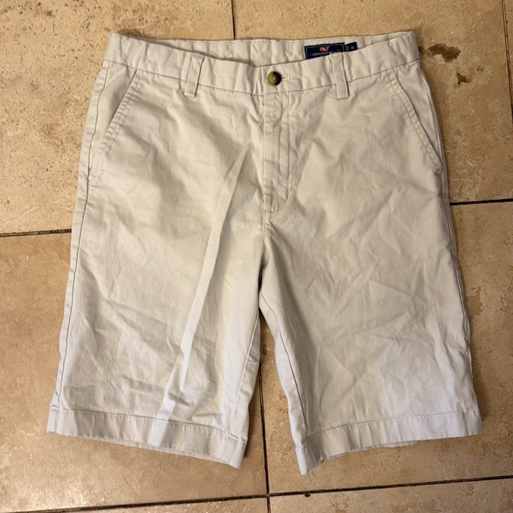 Vineyard Vines youth 14 khaki shorts